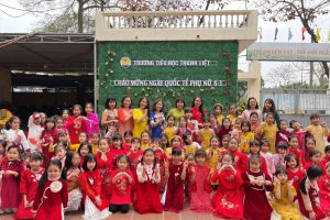 Công đoàn Trường Tiểu học Thanh Liệt hưởng ứng Tuần lễ Áo dài Việt Nam 2023