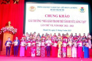 Cô giáo Nguyễn Thị Kim Anh đạt giải Nhì giải thưởng “NHÀ GIÁO TÂM HUYẾT SÁNG TẠO”