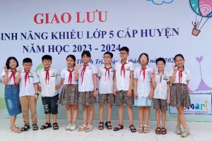 HỌC SINH TRƯỜNG TIỂU HỌC THANH LIỆT THAM GIA THI GIAO LƯU NĂNG KHIẾU CẤP HUYỆN NĂM 2023- 2024