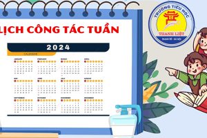 LỊCH CÔNG TÁC TUẦN 8