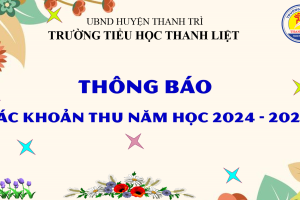 Các khoản thu dịch vụ hỗ trợ hoạt động giáo dục, đào tạo phục vụ hoạt động năm học 2024 – 2025