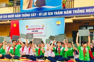 Trường Tiểu học Thanh Liệt hưởng ứng ngày Pháp luật nước Cộng hòa XHCN Việt Nam