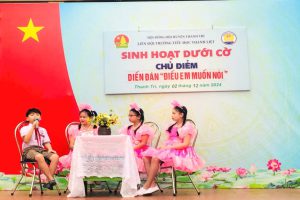 TRƯỜNG TIỂU HỌC THANH LIỆT TỔ CHỨC DIỄN ĐÀN “ĐIỀU EM MUỐN NÓI”