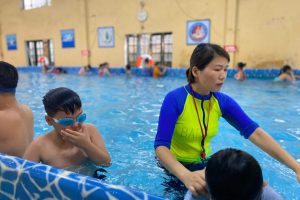 TIỂU HỌC THANH LIỆT TẬP HUẤN BƠI  TUYÊN TRUYỀN PHÒNG CHỐNG ĐUỐI NƯỚC CHO HỌC SINH