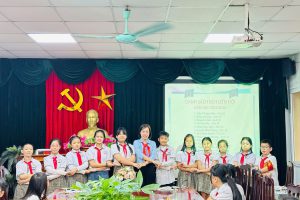 LIÊN ĐỘI TRƯỜNG TIỂU HỌC CHU VĂN AN TỔ CHỨC THÀNH CÔNG ĐẠI HỘI LIÊN ĐỘI  NHIỆM KỲ NĂM HỌC 2025–2026
