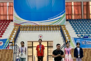 Em Phạm Ngọc Diệp 4A6 đoạt giải Nhất Cờ vua cấp Thành phố