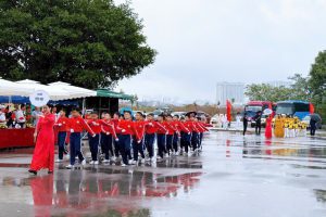 HỌC SINH TRƯỜNG TIỂU HỌC CHU VĂN AN THAM GIA LỄ KHAI MẠC ĐẠI HỘI THỂ DỤC THỂ THAO PHƯỜNG THANH LIỆT LẦN THỨ I NĂM 2025
