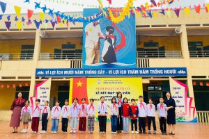 LỄ KẾT NẠP ĐỘI VIÊN  NHÂN DỊP KỶ NIỆM 81 NĂM NGÀY THÀNH LẬP QUÂN ĐỘI  NHÂN DÂN VIỆT NAM (22/12/1944 – 22/12/2025)