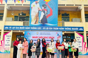 NGÀY HỘI ĐỌC SÁCH VÀ TRƯNG BÀY SẢN PHẨM STEM –  NGÀY HỘI CỦA SỰ SÁNG TẠO VÀ TRẢI NGHIỆM