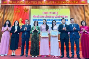 TRƯỜNG TIỂU HỌC CHU VĂN AN GHI DẤU ẤN TẠI HỘI THI  GIÁO VIÊN GIỎI CẤP PHƯỜNG THANH LIỆT