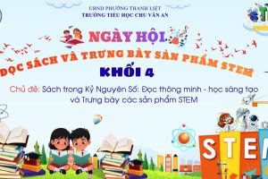 Ngày hội đọc sách và trưng bày sản phẩm STEM