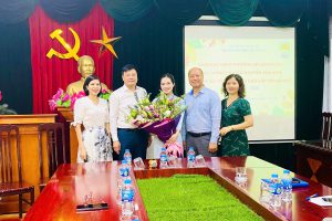 LÃNH ĐẠO PHƯỜNG THANH LIỆT ĐẾN ĐỘNG VIÊN GIÁO VIÊN THAM GIA HỘI THI GIÁO VIÊN DẠY GIỎI THÀNH PHỐ