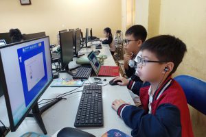 Học sinh trường tiểu học Chu Văn An tham gia đấu trường Tiếng Anh