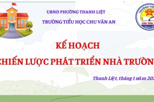 KẾ HOẠCH CHIẾN LƯỢC PHÁT TRIỂN CỦA NHÀ TRƯỜNG